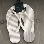 Tommy Hilfiger White Flip Flops Photo 0