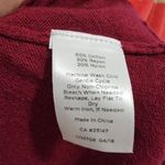 Talbots Colorblock V-neck Pullover Lightweight Knit Top Size Petite Small Photo 3