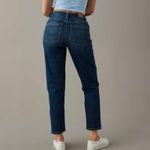 American Eagle  Dark Wash Curvy Mom Jean 16 Long Women’s Blue 4627 Photo 6
