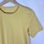 Christopher & Banks Yellow Y2K Crewneck Short Sleeve T-Shirt M Photo 2