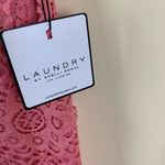 Laundry by Shelli Segal  Women’s Size 12 Vintage Rose Lace Short Sleeve Dress Photo 3