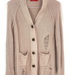 N: PHILANTHROPY Milan Distressed Button Front Cardigan Photo 2