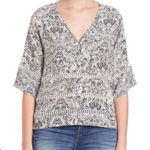 IRO  Dalanie Printed‎ Top Size 38 Size 2 Photo 0