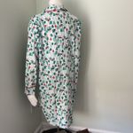 Lands' End  100% Cotton Peeking Cows Flannel Sleep Shirt Nightgown Size M(10-12) Photo 4