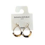 Banana Republic  Tortoise Swing Teardrop Earrings NEW Photo 1