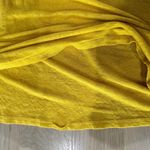 Sundance catalog sintra dreams floral embroidered 100% linen yellow dress sz XS Photo 5