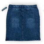 a.n.a  Womens Black/Gray Denim Midi Skirt NWT Photo 3