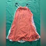 Rue 21 Women’s Lace and Peach Flowing Halter Top Blouse Size M Photo 5