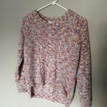 Time & Tru Multicolored Knit Sweater Photo 0