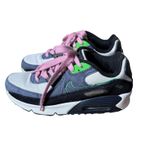 Nike  Air Max 90 SE WMNS Black/Obsidian-Scream Green sneakers SZ 6.5Y WMNS 8 Photo 1
