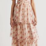 Lulus Floral Maxi Dress Photo 1