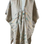 Do Everything In Love  Tan Kimono Cardigan Boho Cozy Knit Fringe OS Photo 0