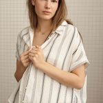 Madewell Central Shirt in Parkman Stripe Photo 0
