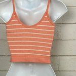 Urban Outfitters  Out from Under Orange Striped Tank size XS/S Photo 6