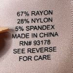 Philosophy Orange Pencil Skirt Size 2 Photo 7