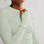 Free People Movement Tempo Ruched Long Sleeve Size XS Photo 0