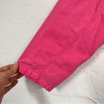 Fresh Produce  Pink Cotton Lightweight Jacket Womens L Beachy Casual Summer Coat Photo 3