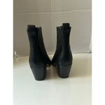 J.Crew Black Leather Chelsea Western Boots size 7 Photo 3