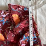 Anthropologie  Maeve Babydoll Blouse Tiger Zebra Safari Print Sz XS Photo 8