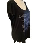 Coveted Clothing  Black Graphic Tee Photo 1