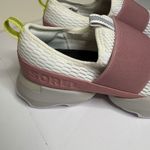 Sorel Kinetic Breakthru Slip On Sneakers Womens White Pink Athletic Shoes Size 9 Photo 4