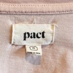 Pact  Pink Organic Cotton Long Sleeve Tee - size Medium Photo 3