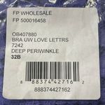 Free People  Intimately Bra SZ 32B Love Letters Underwire Convertible Strapless Photo 7