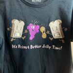 Urban Pipeline Women’s junior  peanut butter jelly time funny graphic tee Photo 9