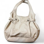 Banana Republic  Creme Tone Leather Shoulder Bag Photo 0