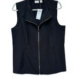 NEW WEEKENDS BY CHICO’S women’s black color size 1 zipper closure Photo 0