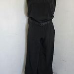 Loft  Black Strapless Jumpsuit Photo 0