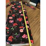 Revolve AFRM Didi crew neck floral long sleeve black Maxi Dress M Size M Photo 10