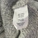 J.Crew Funnelneck Sweatshirt Womens Size Small Gray Front Pockets Simple Casual Photo 5