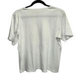 Allison Daley   Petite White Short Sleeve Tee Shirt Photo 1