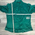 East 5th East Of 5th Green Silky Long Sleeve Button Down Blouse NWOT O46 Photo 4