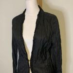 Ronen Chen black long sleeve duster jacket Size 10 Photo 2