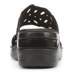 Life Stride with BZEES Women's Delight Washable Slide Wedge Sandals-Black-Size 10 Photo 2