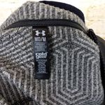 Under Armour  Jacket Women M Black Gray ColdGear Fleece Infrared Loose Fit Hooded Photo 12