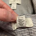 Ann Taylor LOFT Pinstripe Seersucker Blazer Pantsuit Suit Set Womens Size 6/8 Photo 9