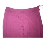 Natori New NWT Designer Dark Red Wine Pants Rayon Womens S Lounge Pajama PJ Tall Photo 1