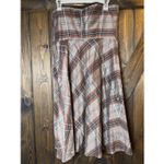 Banana Republic  Plaid Strapless Midi Dress Photo 1