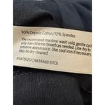 Eileen Fisher Black Cotton Pants Size 2X Pull On Seamed Photo 4