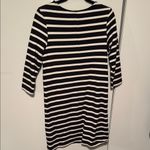 Old Navy  Black and White Striped Dress Photo 2