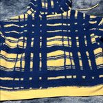 Anthropologie Plaid Hoodie Blue Size M Photo 4