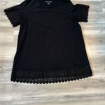 Jessica London  Size 12 NWOT Black Dress pit to pit is 33 length 30 lightweight Photo 4