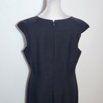 Evan Picone Black Label Black Sheath Dress Size 10 Photo 3