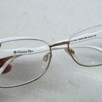 Christian Dior White & Gold Frame Womens Glasses Perception Made in Italy Photo 1