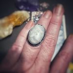 Handmade Sterling Silver Moonstone Boho Ring Size 6 Photo 3