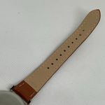 Geoffrey Beene Diamond women watch date 33mm round silver tone brown running Photo 6