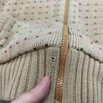 Vintage Thick Full Zip Collared Zip Up Sweater Jacket Size M Photo 2